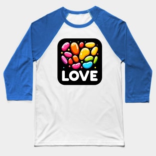 Love Jellybeans Baseball T-Shirt